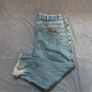 Carhartt Men's Light Blue Relaxed Jeans